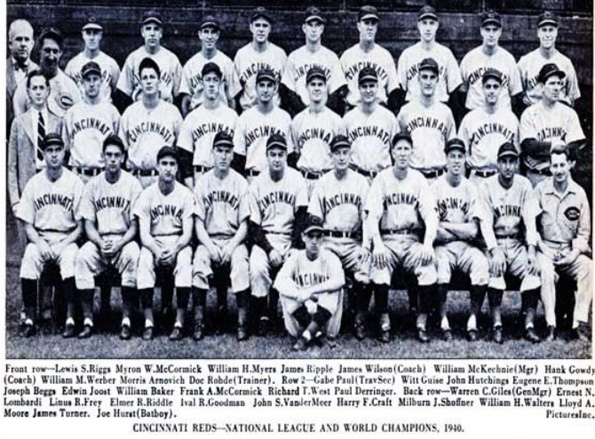 1940 World Champion Cincinnati Reds